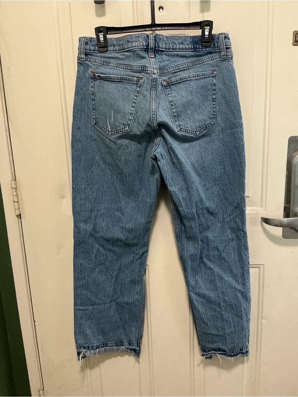 Abercrombie & Fitch Light Blue Low-Rise Baggy Jeans - Picture 2 of 3
